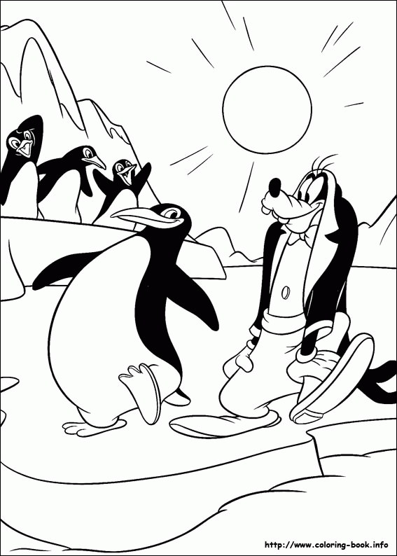 Goofy kolorowanki